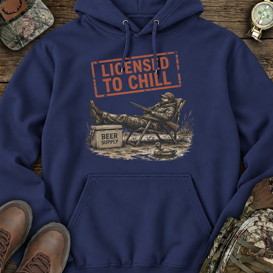 Licensed To Chill Hoodie product image 6