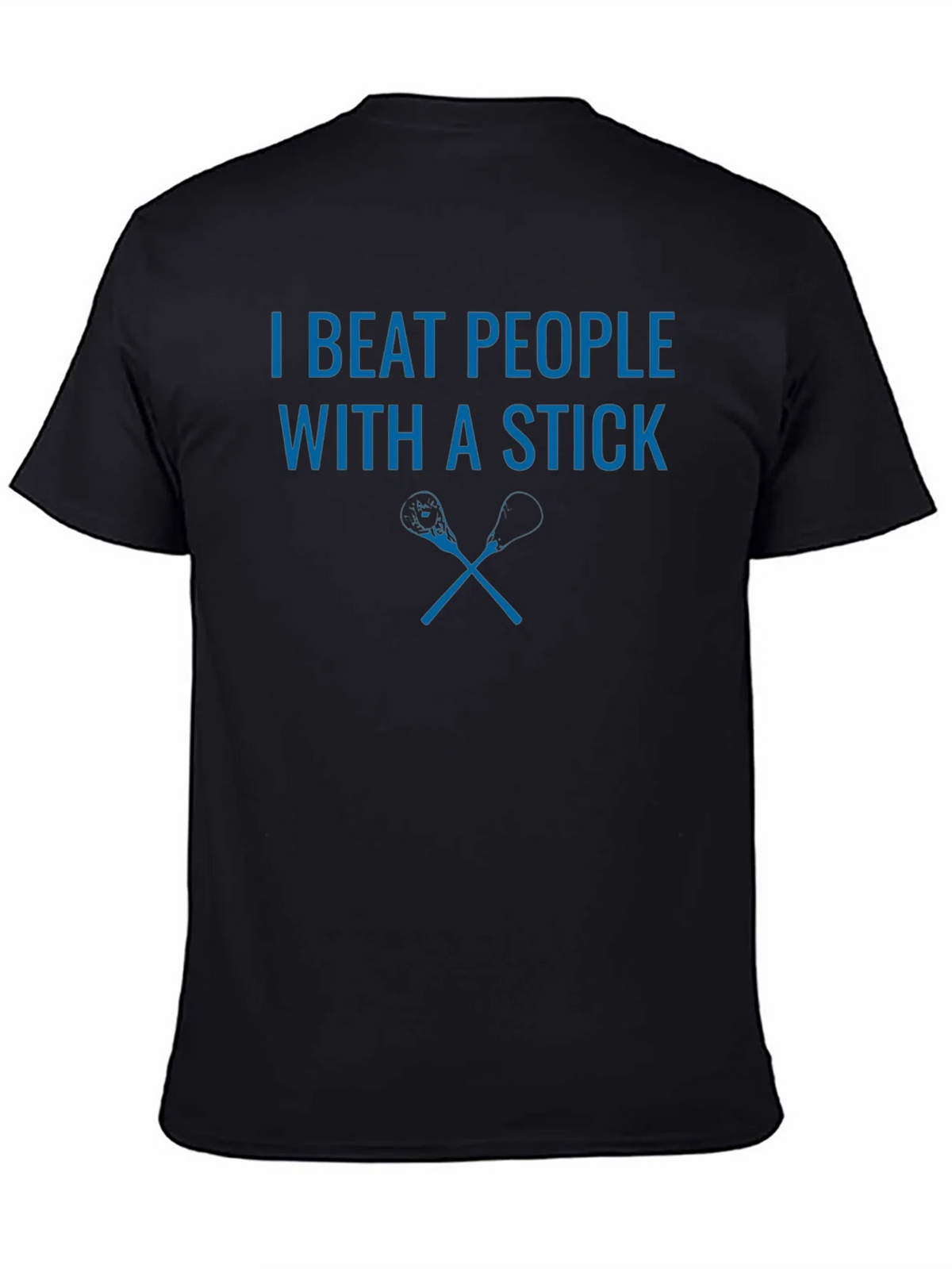 I Beat People With a Stick Graphic Tee product image 4