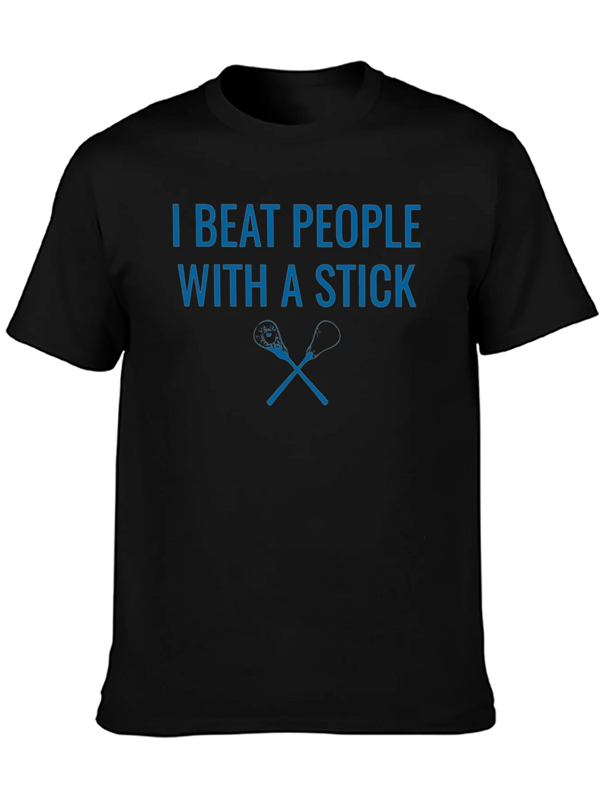 I Beat People With a Stick Graphic Tee product image 3