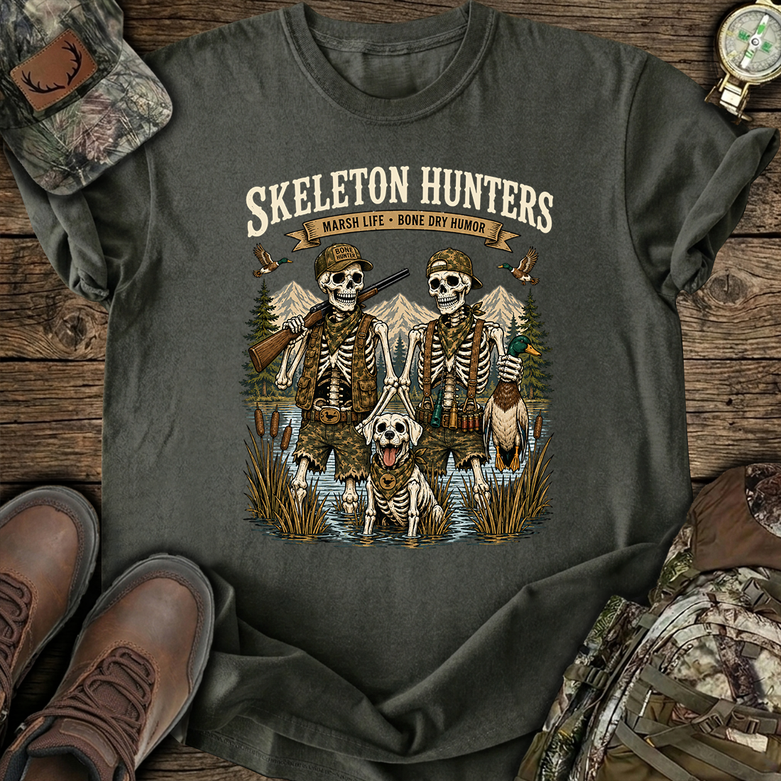 Bone Dry Hunters T-Shirt product image 1
