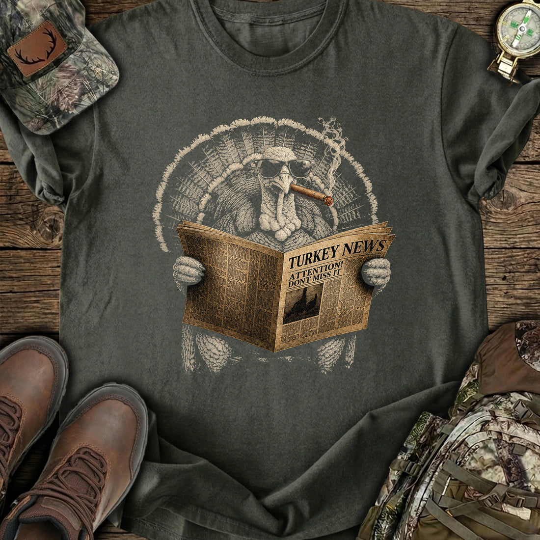 Turkey Outlaw T-Shirt product image 1