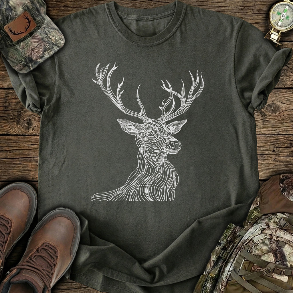 Mystic Stag Lines T-Shirt product image 2