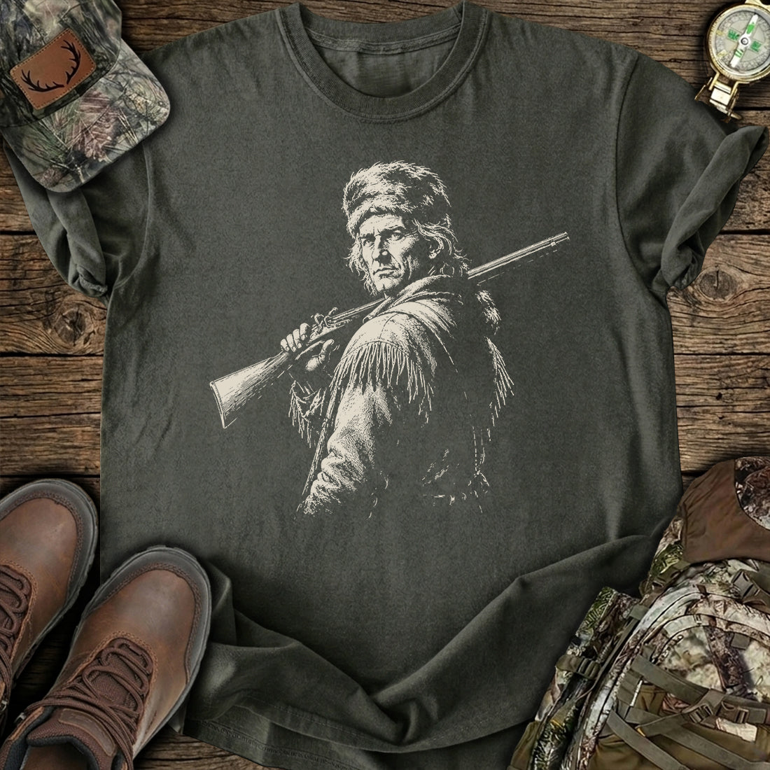 Boone Frontier Hunter T-Shirt product image 1