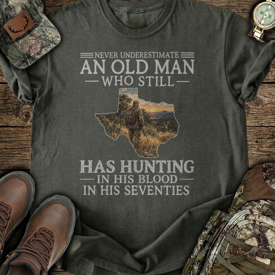Texas Hunting Soul T-Shirt product image 5