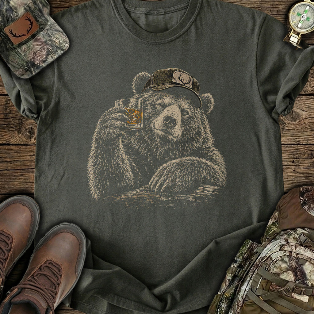 Whiskey Bear Toast T-Shirt product image 2