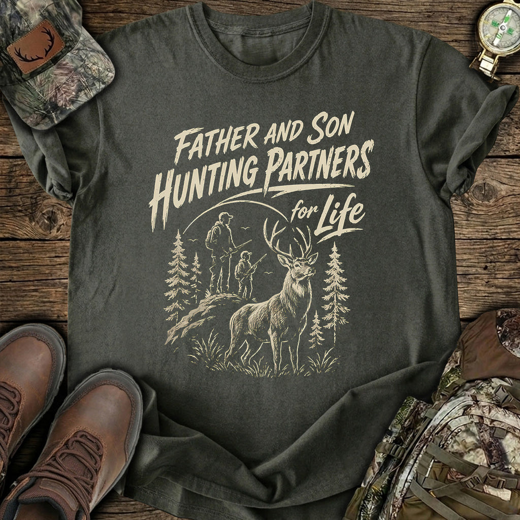 Father Son Hunting Partners T-Shirt product image 2