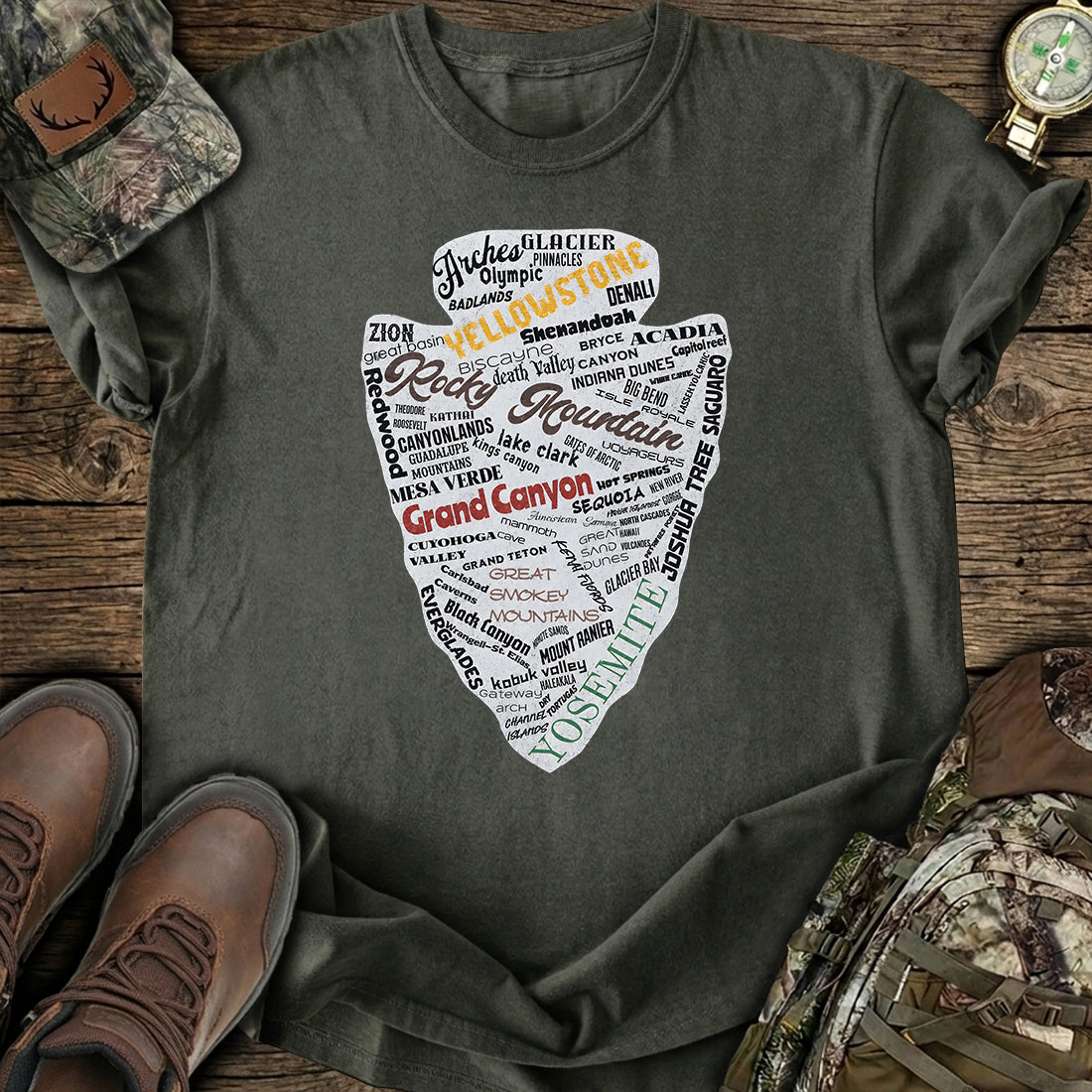 Wanderlust Parks T-Shirt product image 2