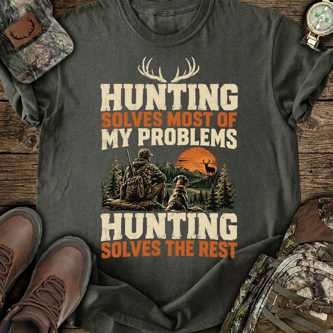 Hunting Solace T-Shirt product image 5