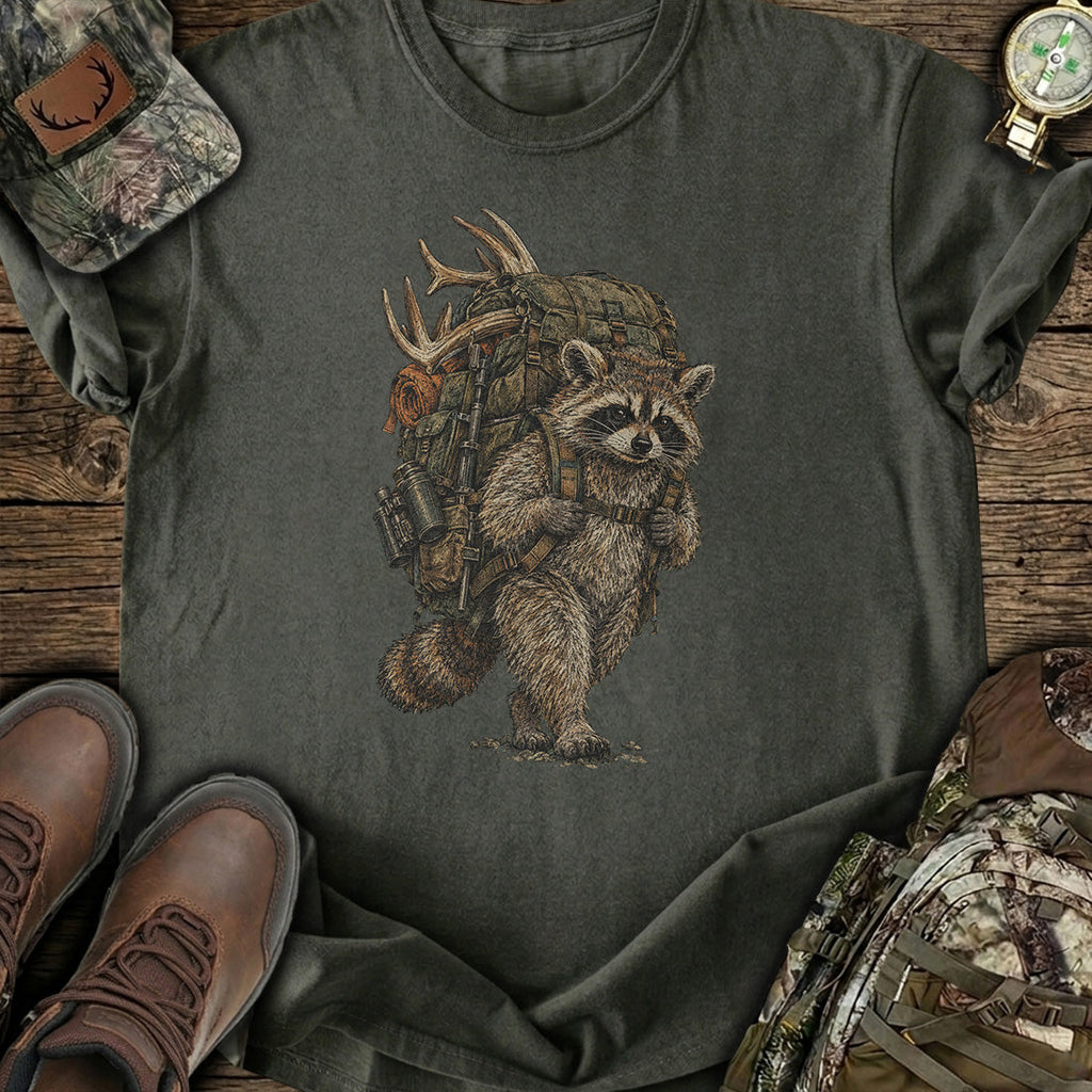 Wild Raccoon Scout T-Shirt product image 5