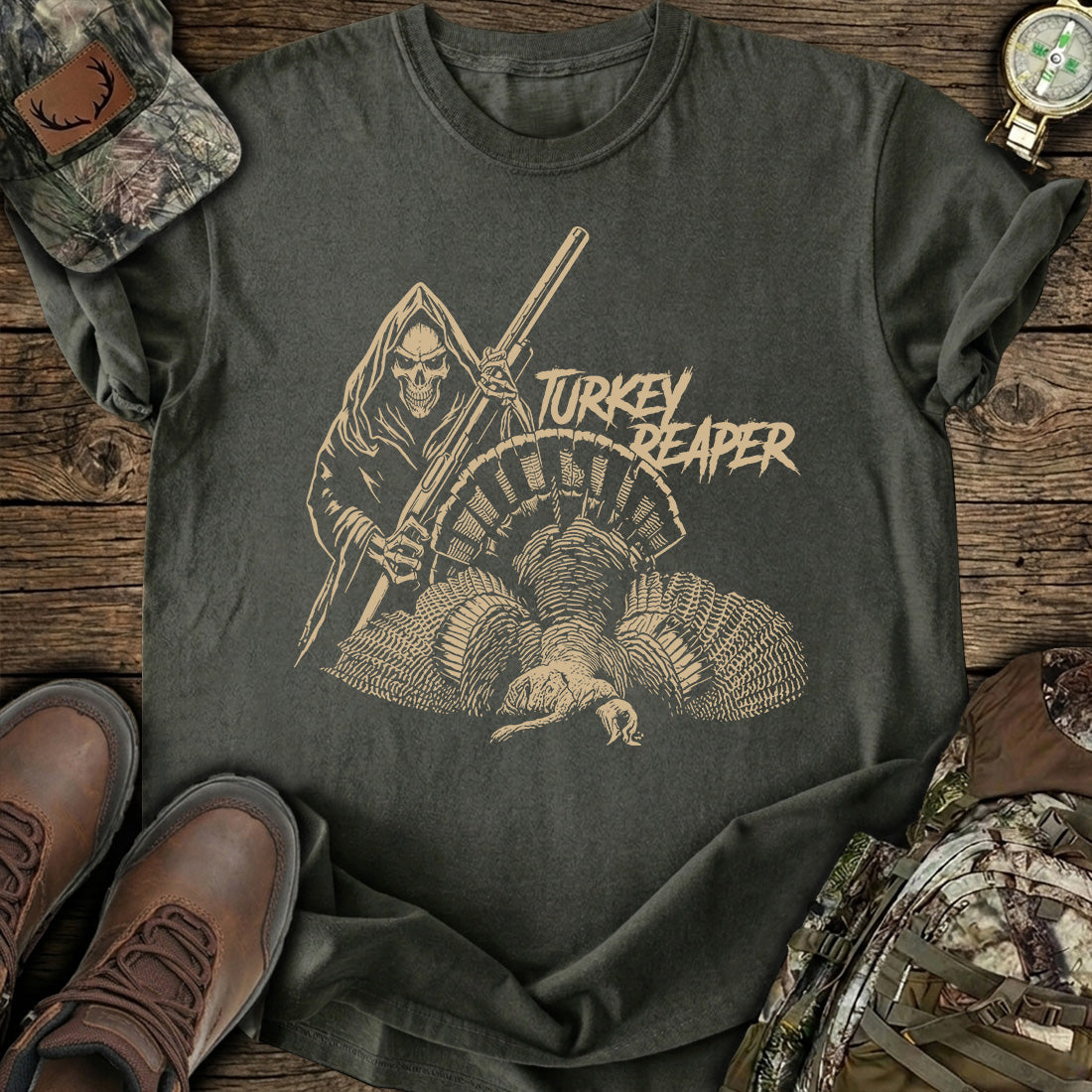 Turkey Reaper T-Shirt product image 1