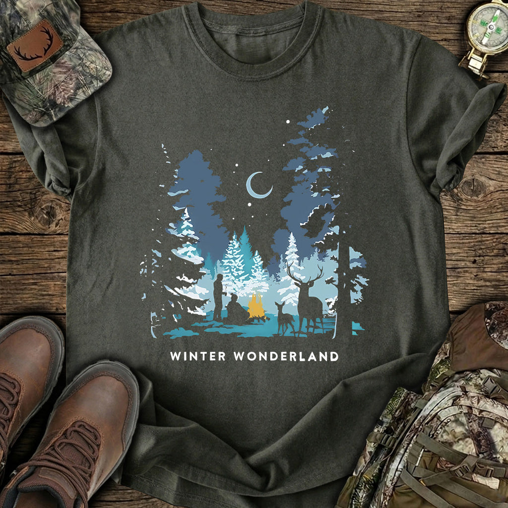 Winter Deer Camp T-Shirt product image 2
