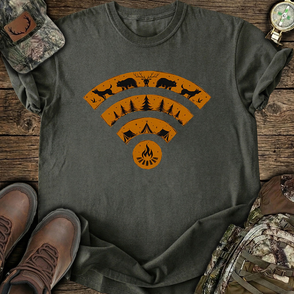 Camping Wildlife WiFi T-Shirt product image 7