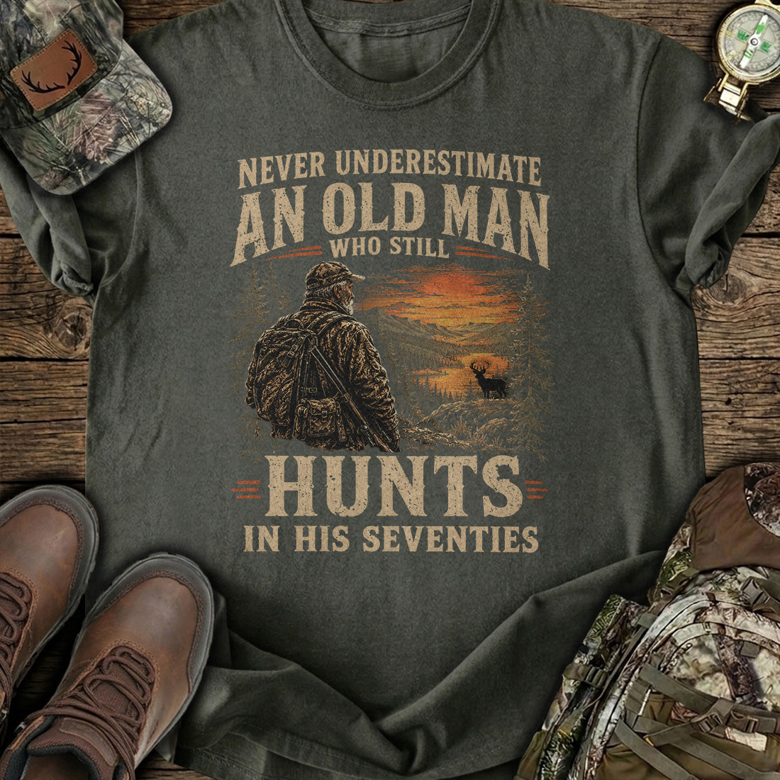 Old Hunter Spirit T-Shirt product image 5