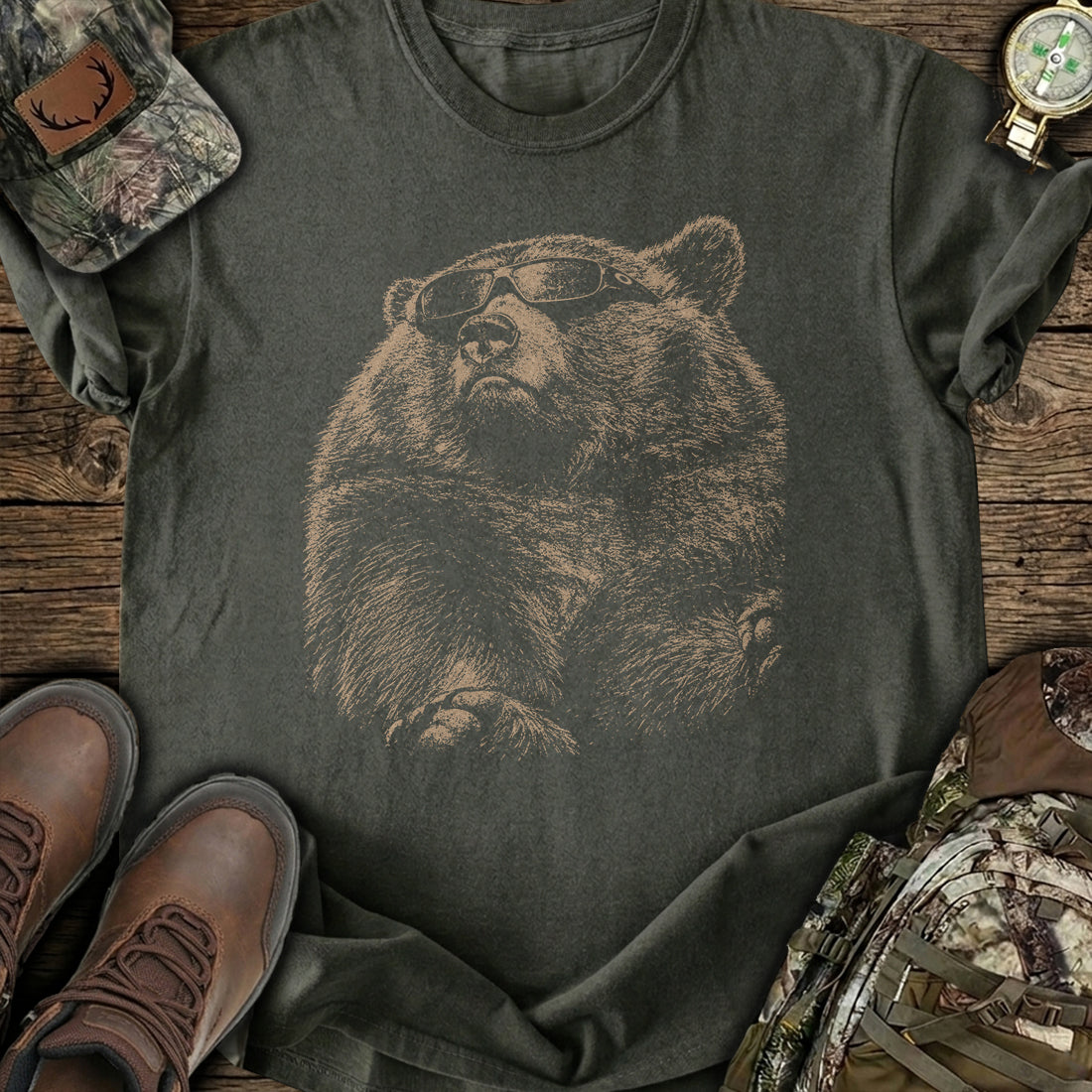 Rebel Bear Spirit T-Shirt product image 1