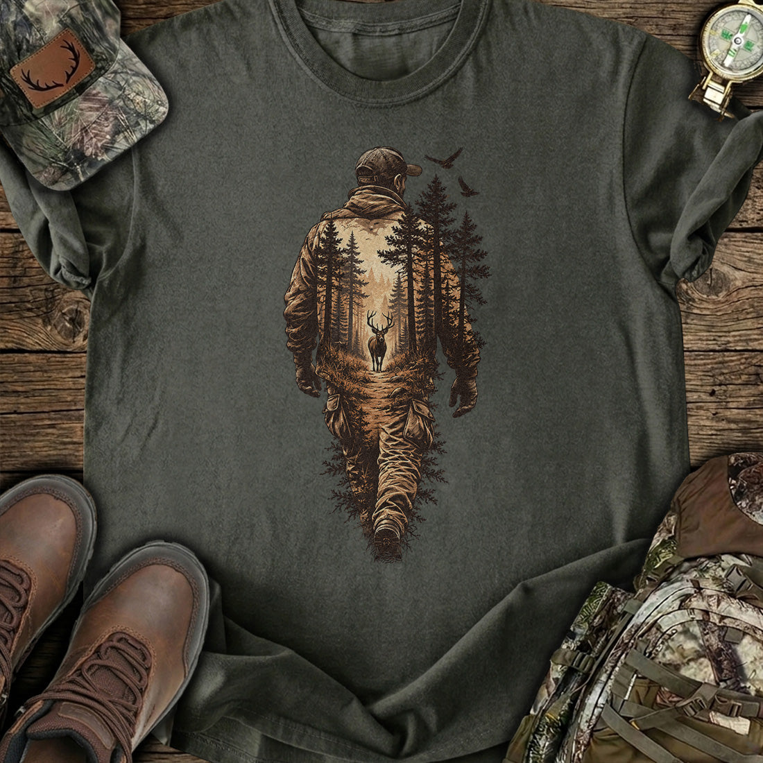 Whitetail Path T-Shirt product image 5