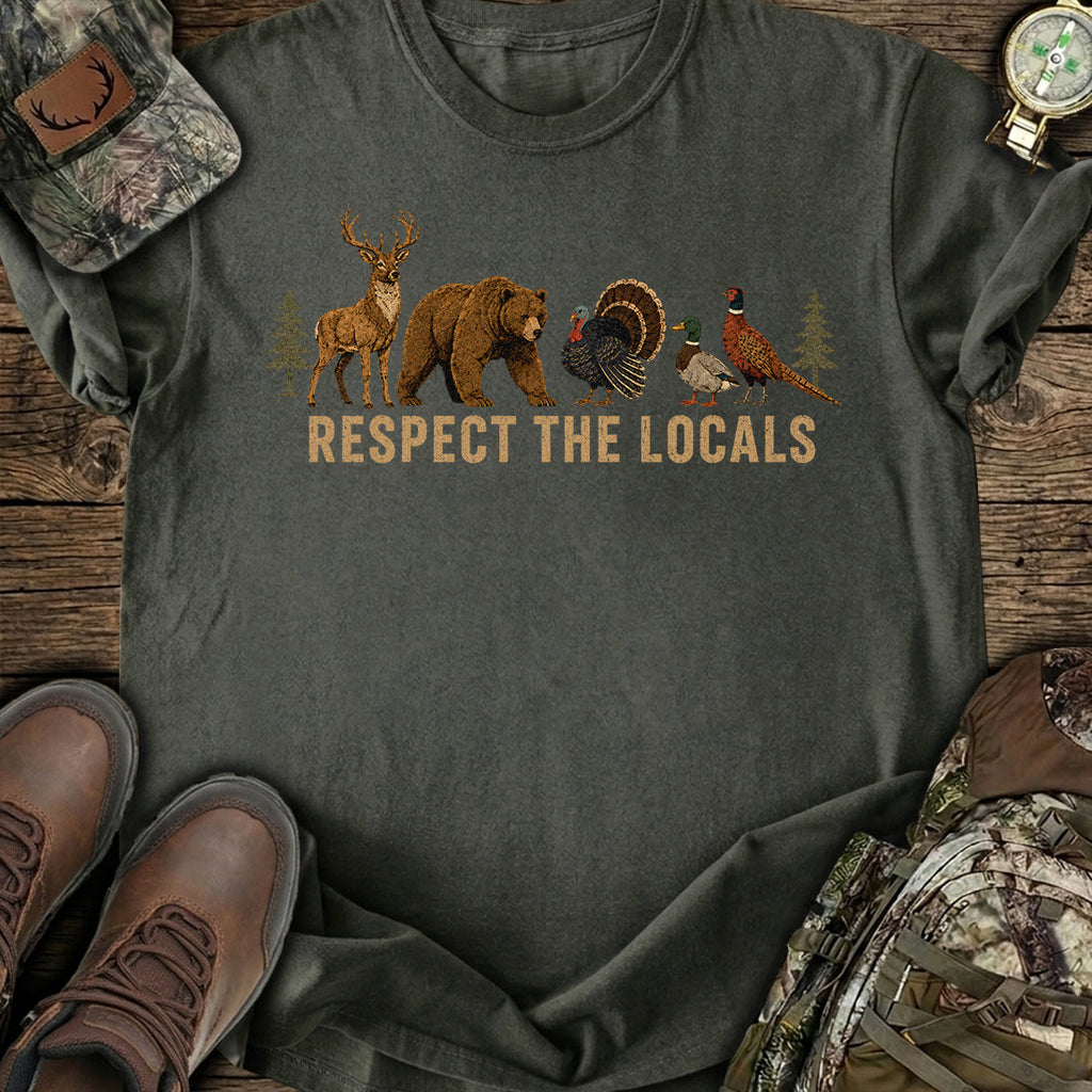 Wildlife Respect The Locals T-Shirt product image 4