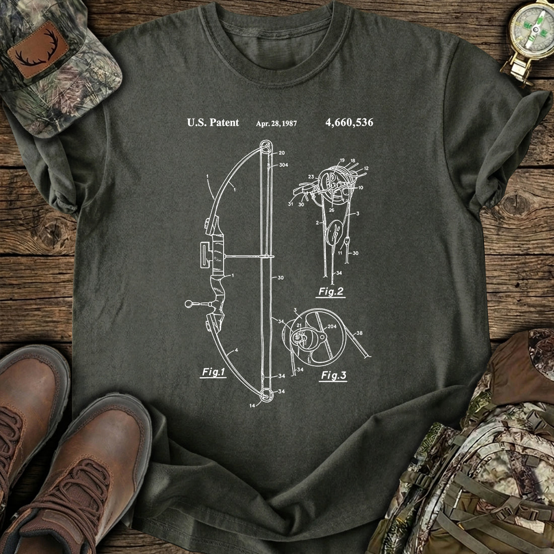Bowhunter Patent Soul T-Shirt product image 3