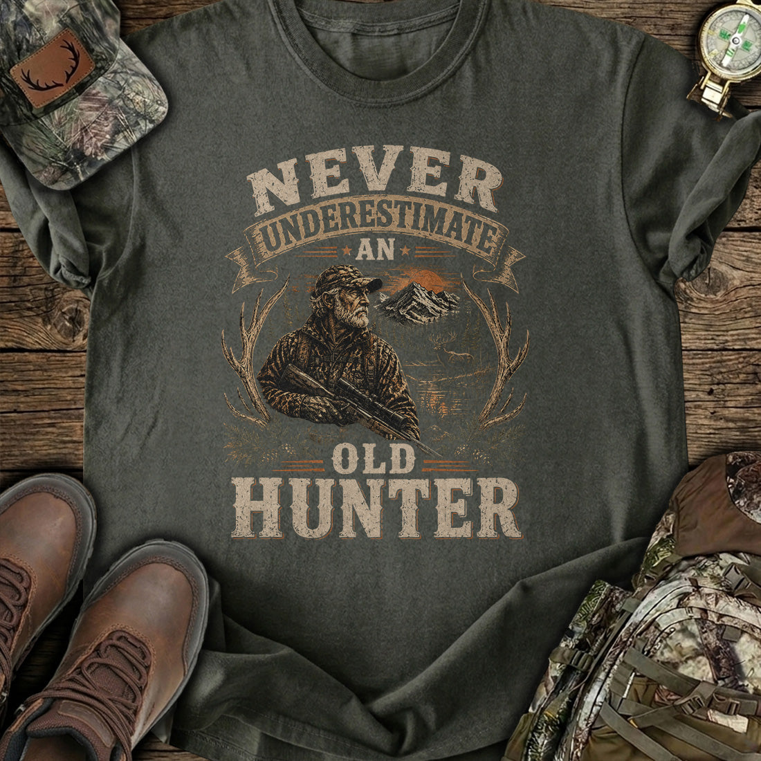 Old Hunter Valor T-Shirt product image 2