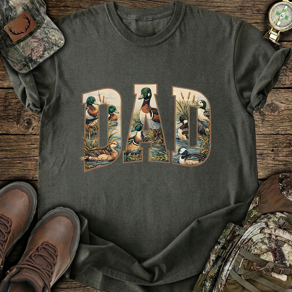 Duck Hunting Dad Camo T-Shirt product image 3