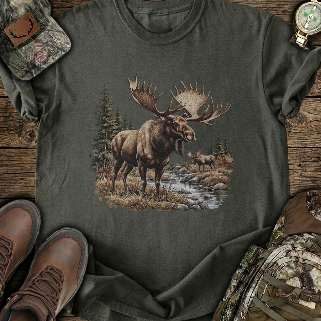 Wilderness Moose T-Shirt product image 5