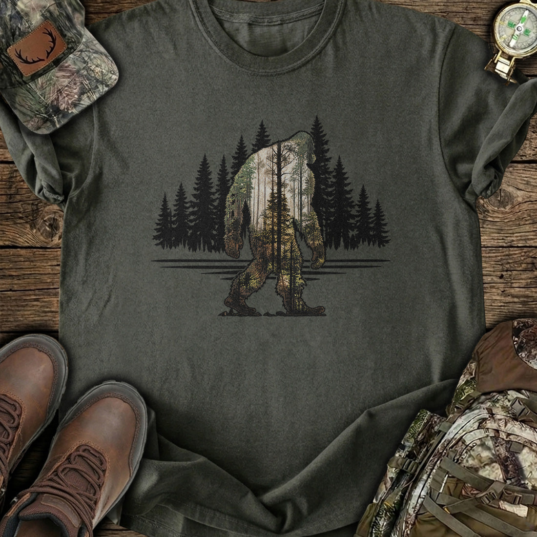 Bigfoot Forest Soul T-Shirt product image 5