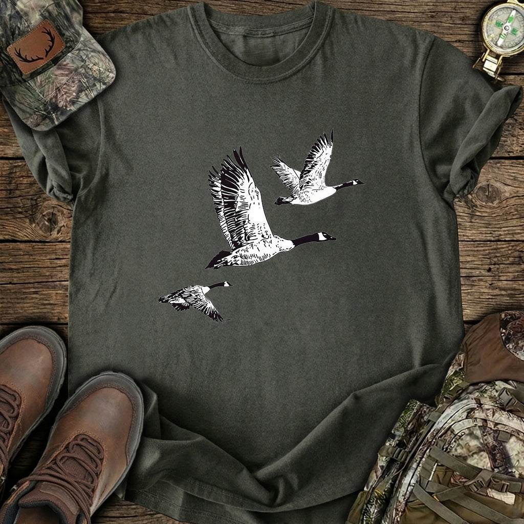 Flying Goose Hunt T-Shirt product image 2