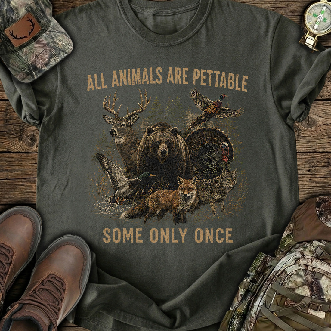 Wildlife Warning T-Shirt product image 5