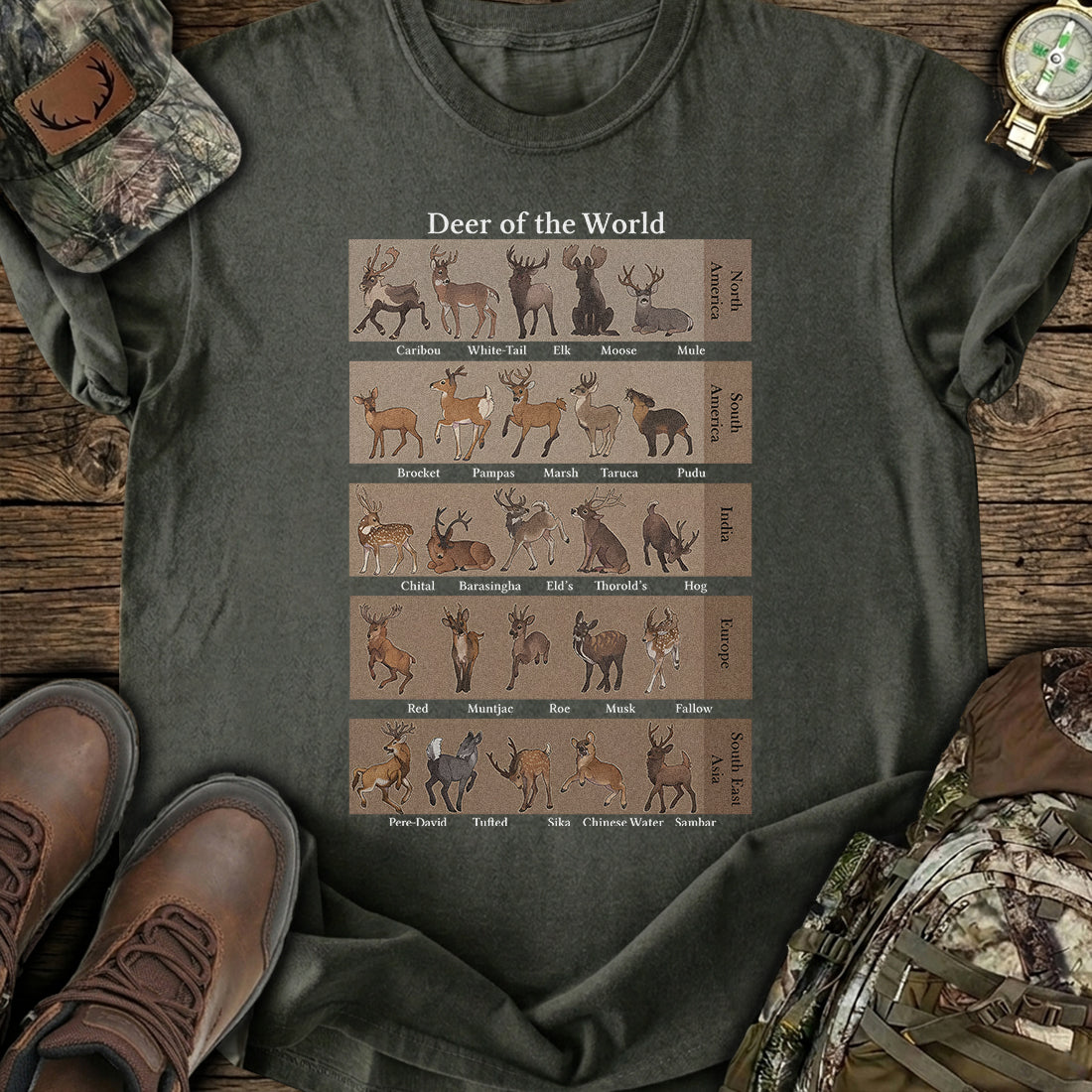 Deer Wild Hearts T-Shirt product image 5
