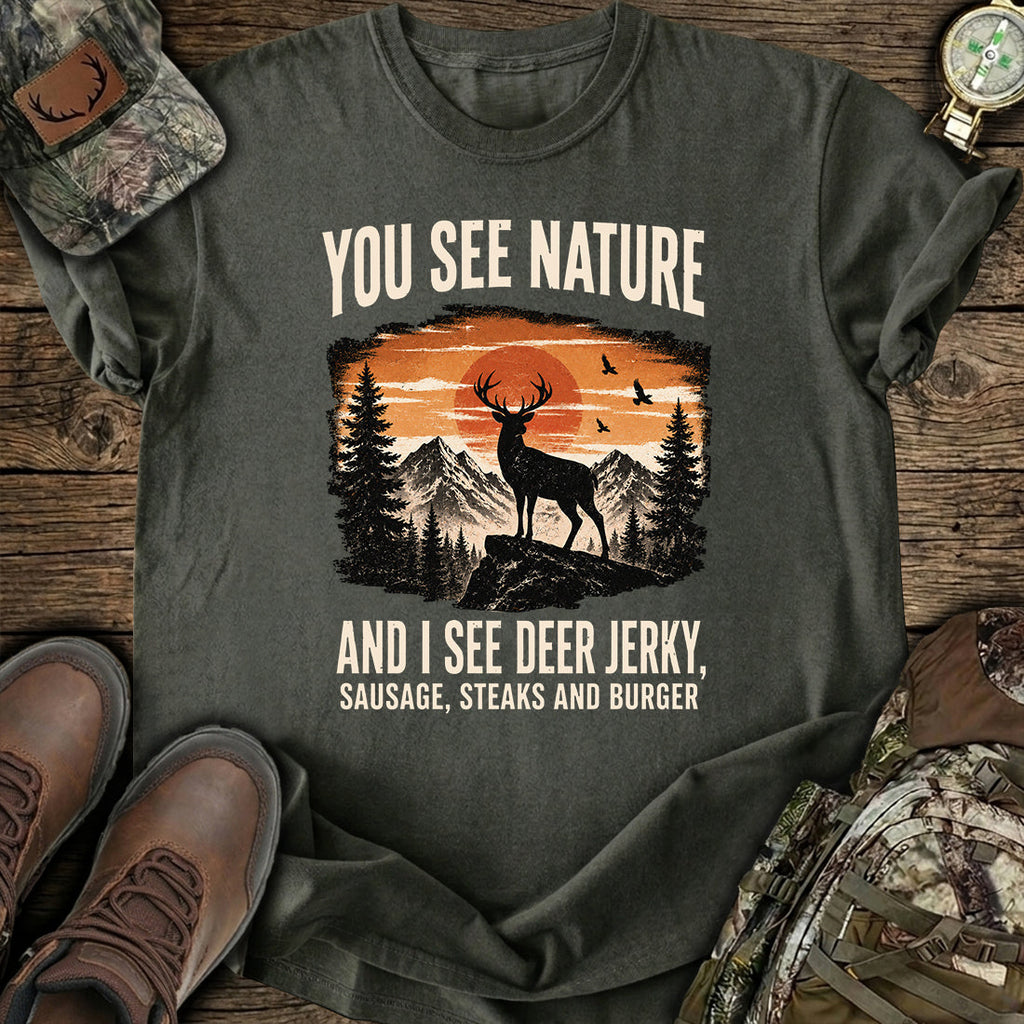 Deer Jerky Vision T-Shirt product image 7