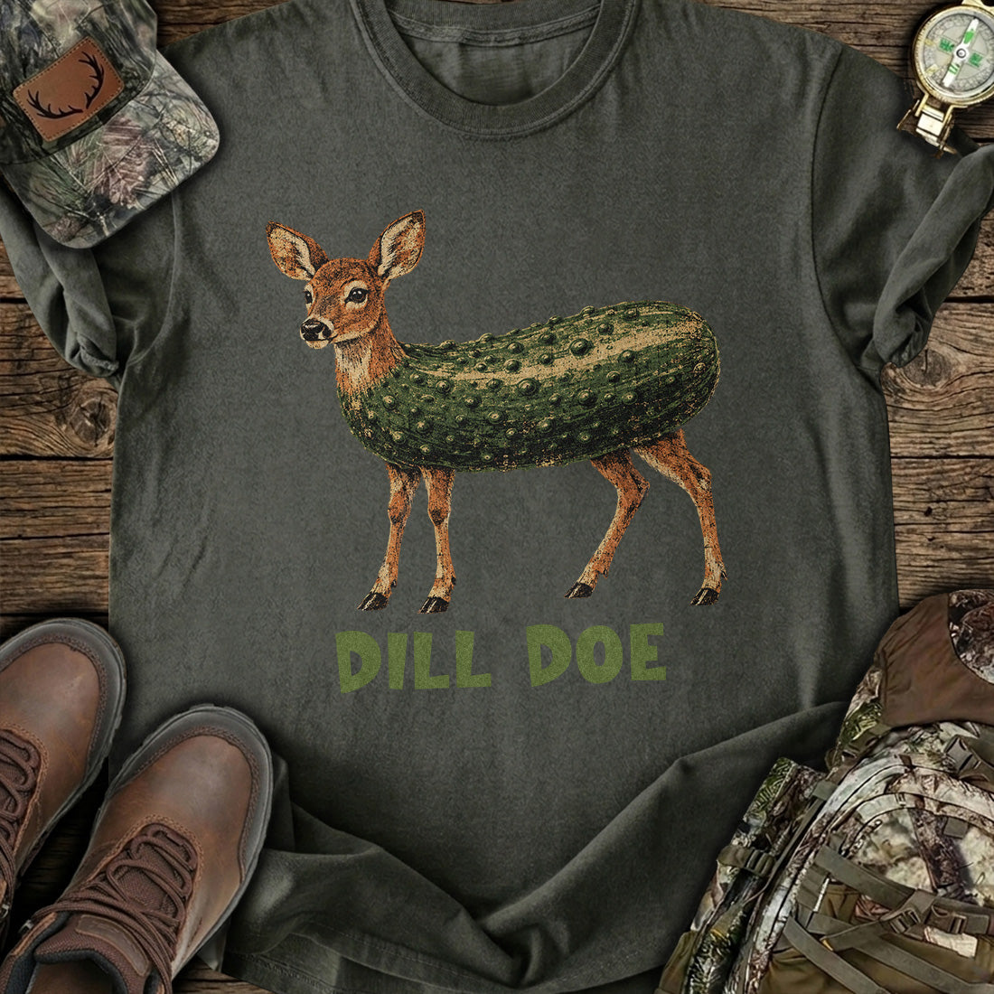 Funny Dill Doe Pickle T-Shirt product image 5