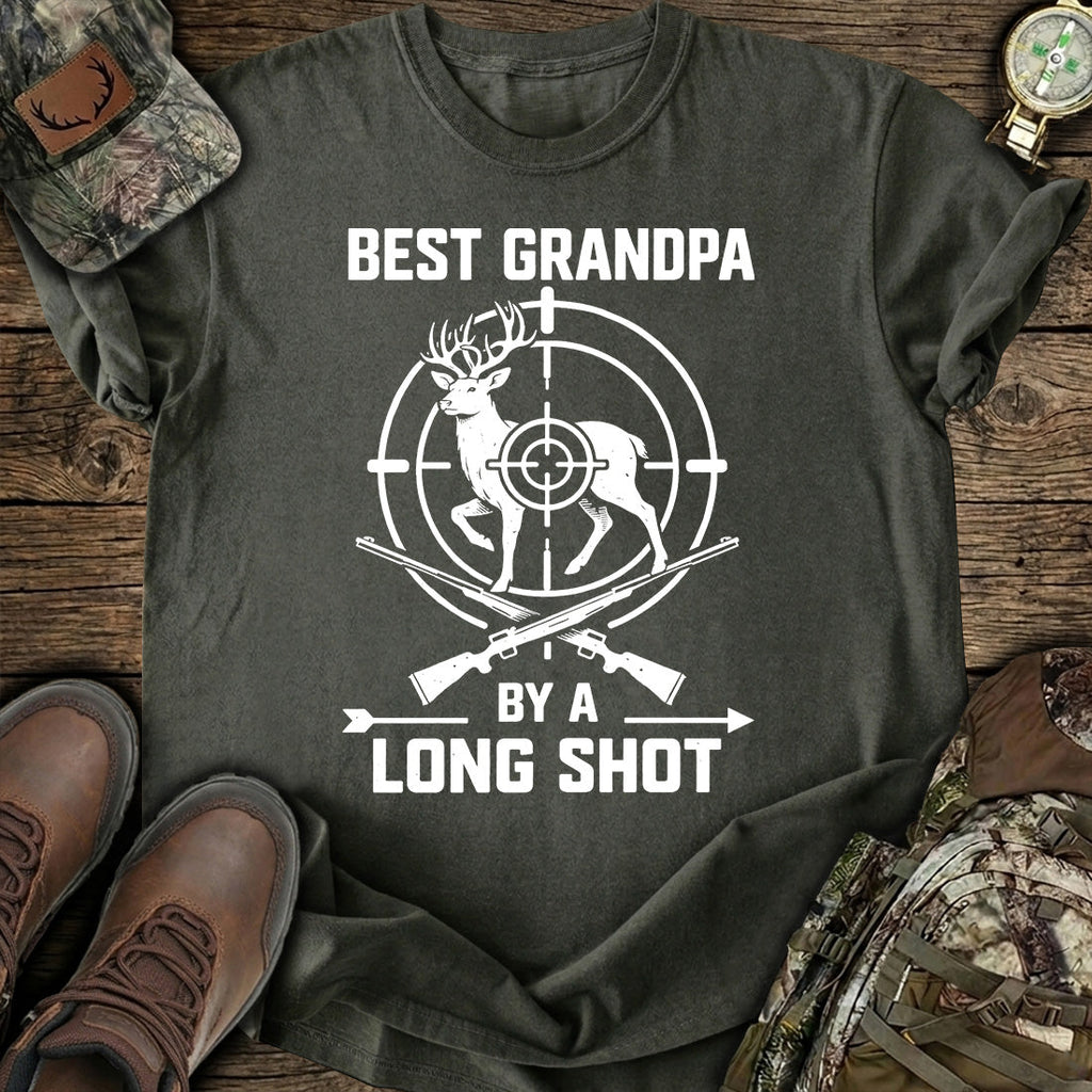 Best Grandpa Hunting Deer T-Shirt product image 2