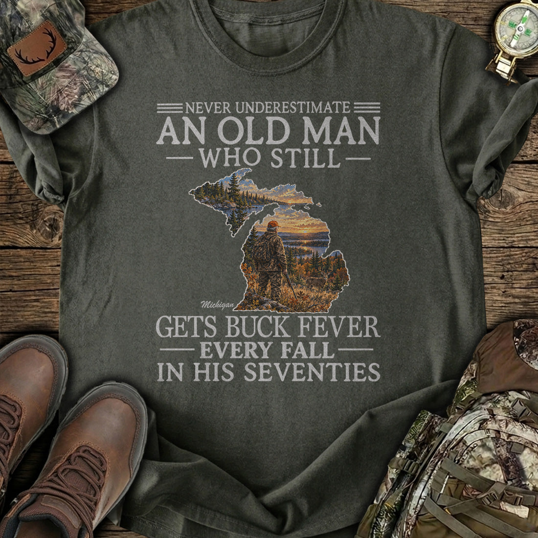 Michigan Buck Fever T-Shirt product image 5