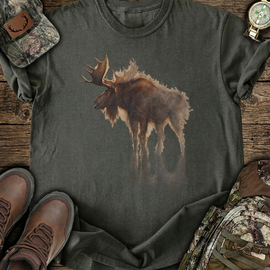 Wild Moose Spirit T-Shirt product image 1