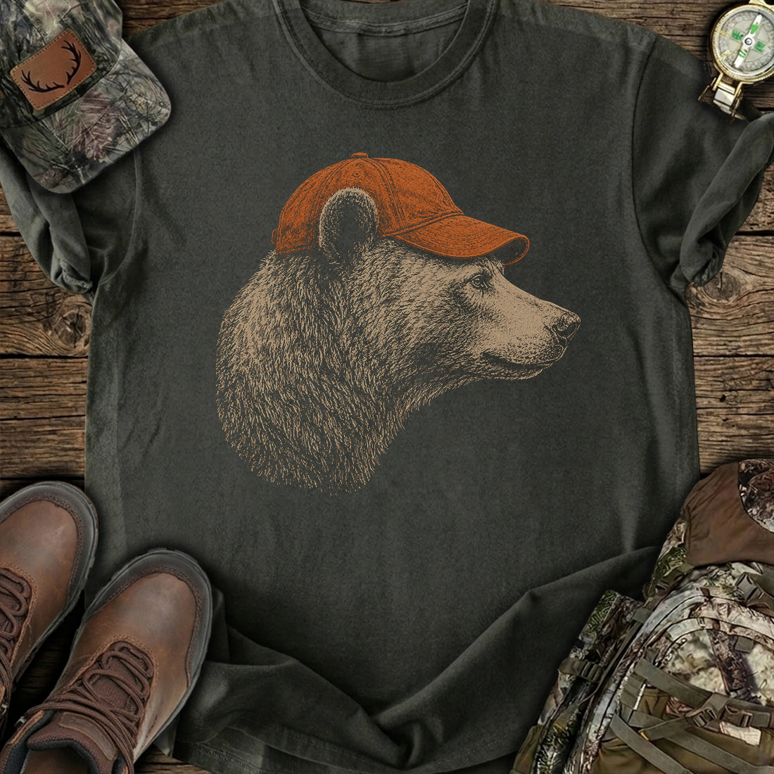 Trailborn Bear T-Shirt product image 2