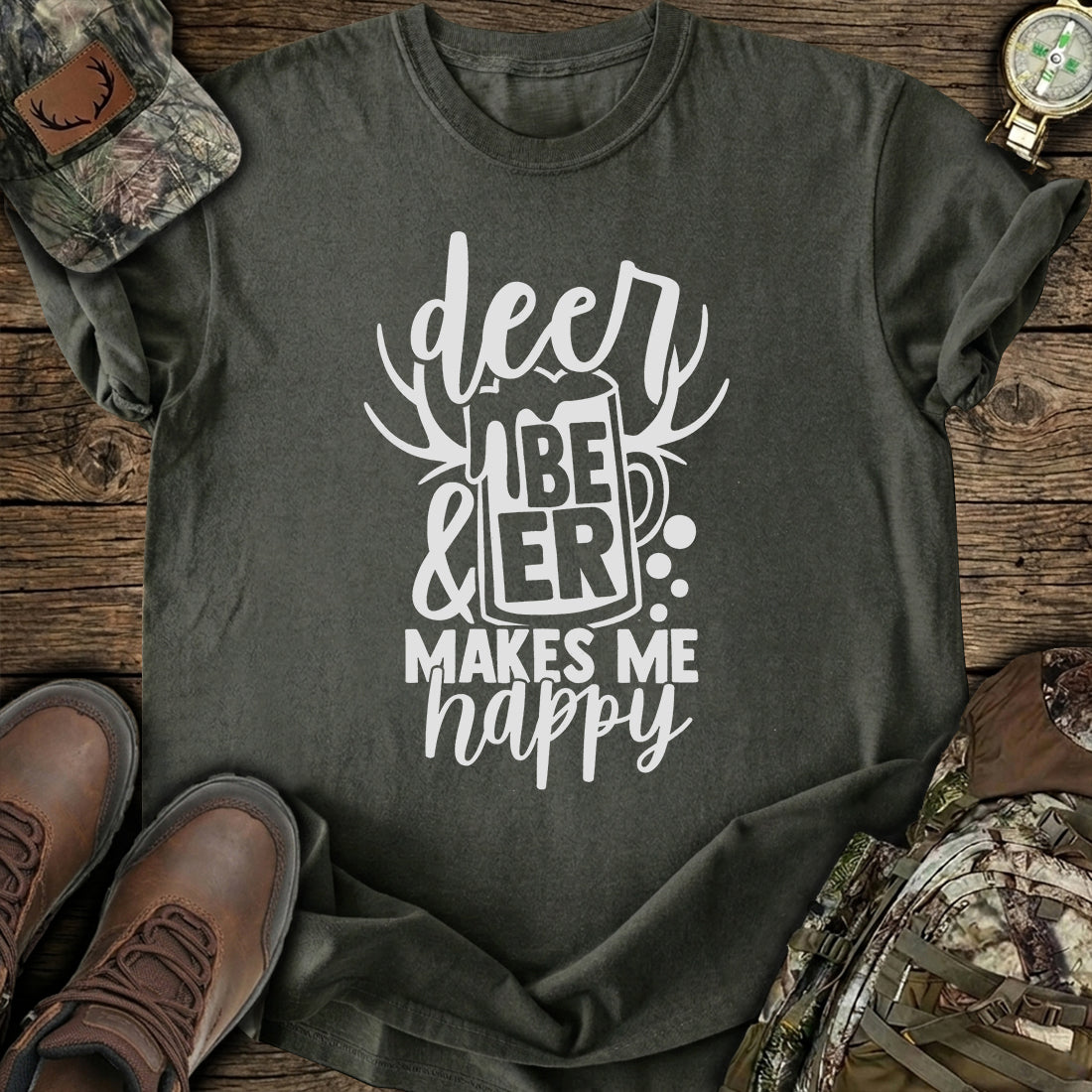 Antler Joy Beer T-Shirt product image 1