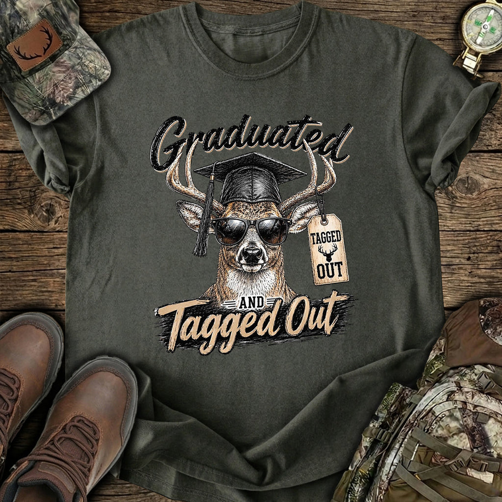 Proudly Tagged Out T-Shirt product image 6