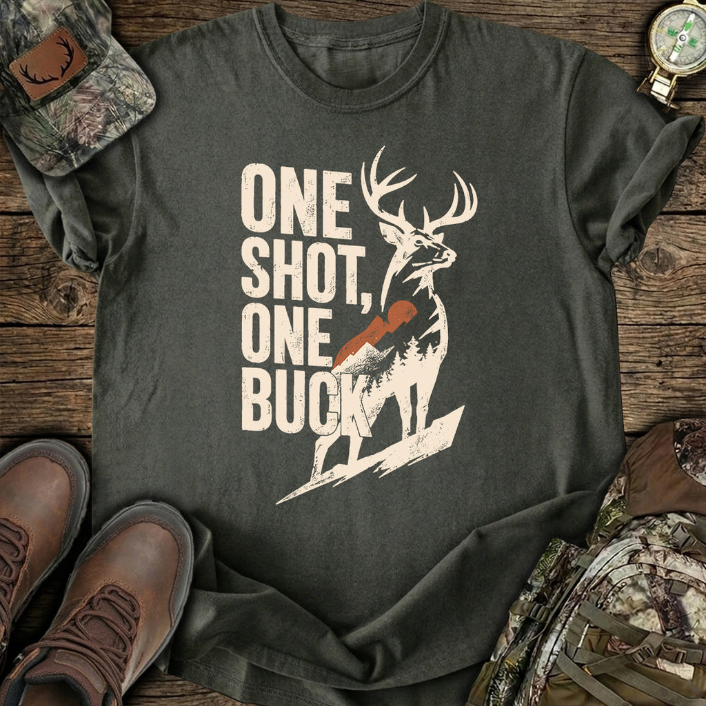 One Shot Buck T-Shirt product image 3