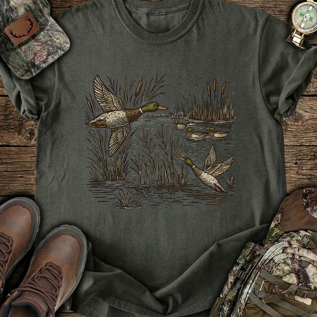 Mallard Pond Flight T-Shirt product image 5