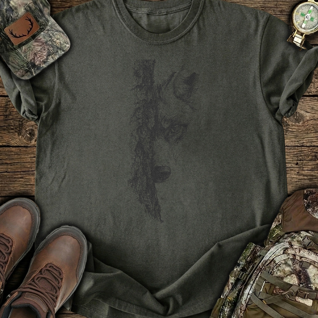 Silent Watch Wolf T-Shirt product image 2