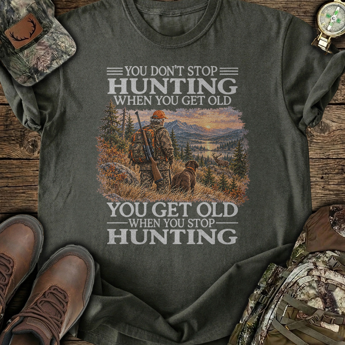 Hunt Forever Stay Wild T-Shirt product image 5