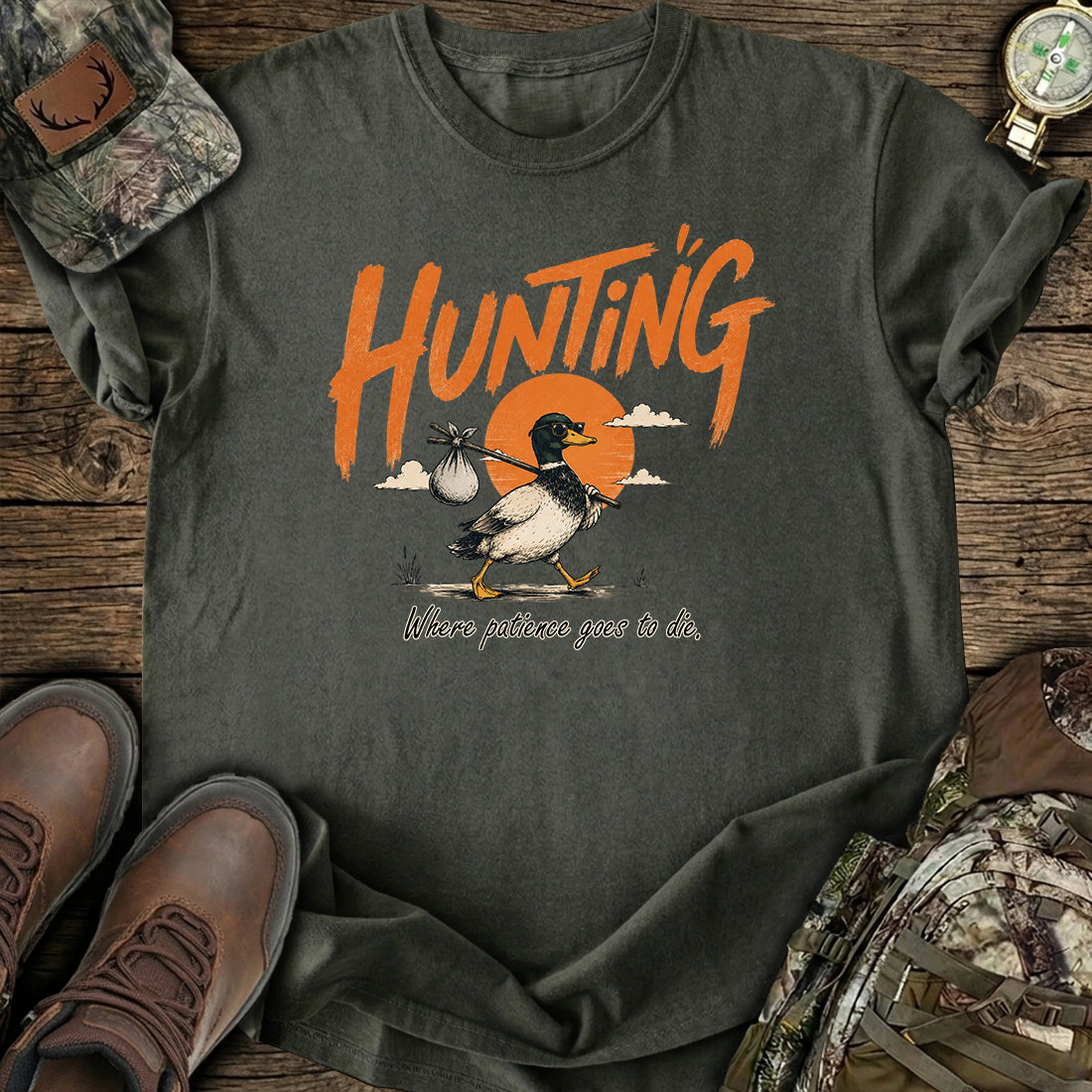 Patience Lost Duck T-Shirt product image 1