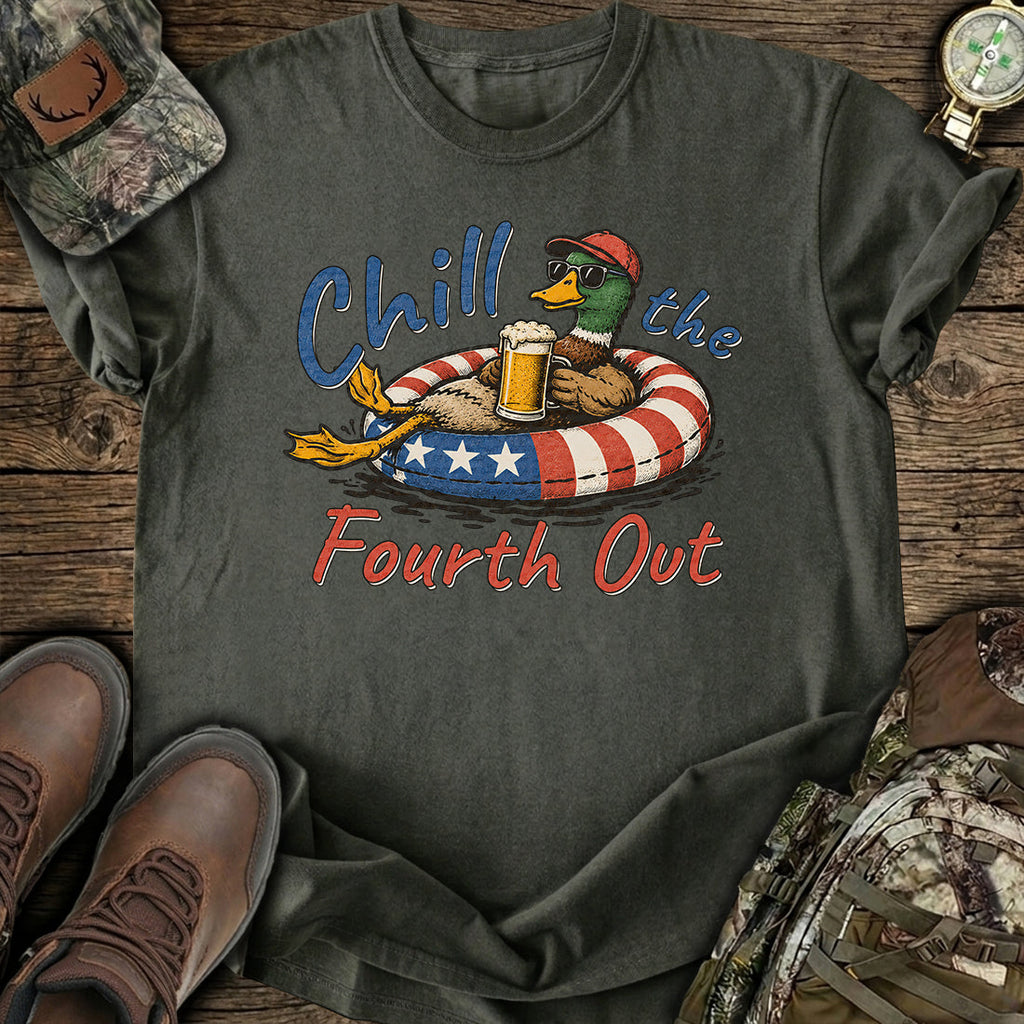 Chill Fourth Duck T-Shirt product image 7