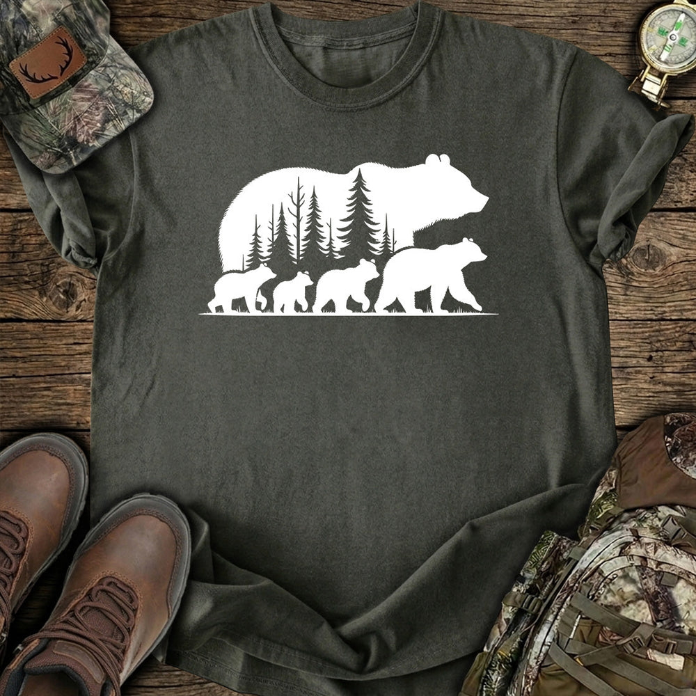 Bear Family Forest T-Shirt product image 1