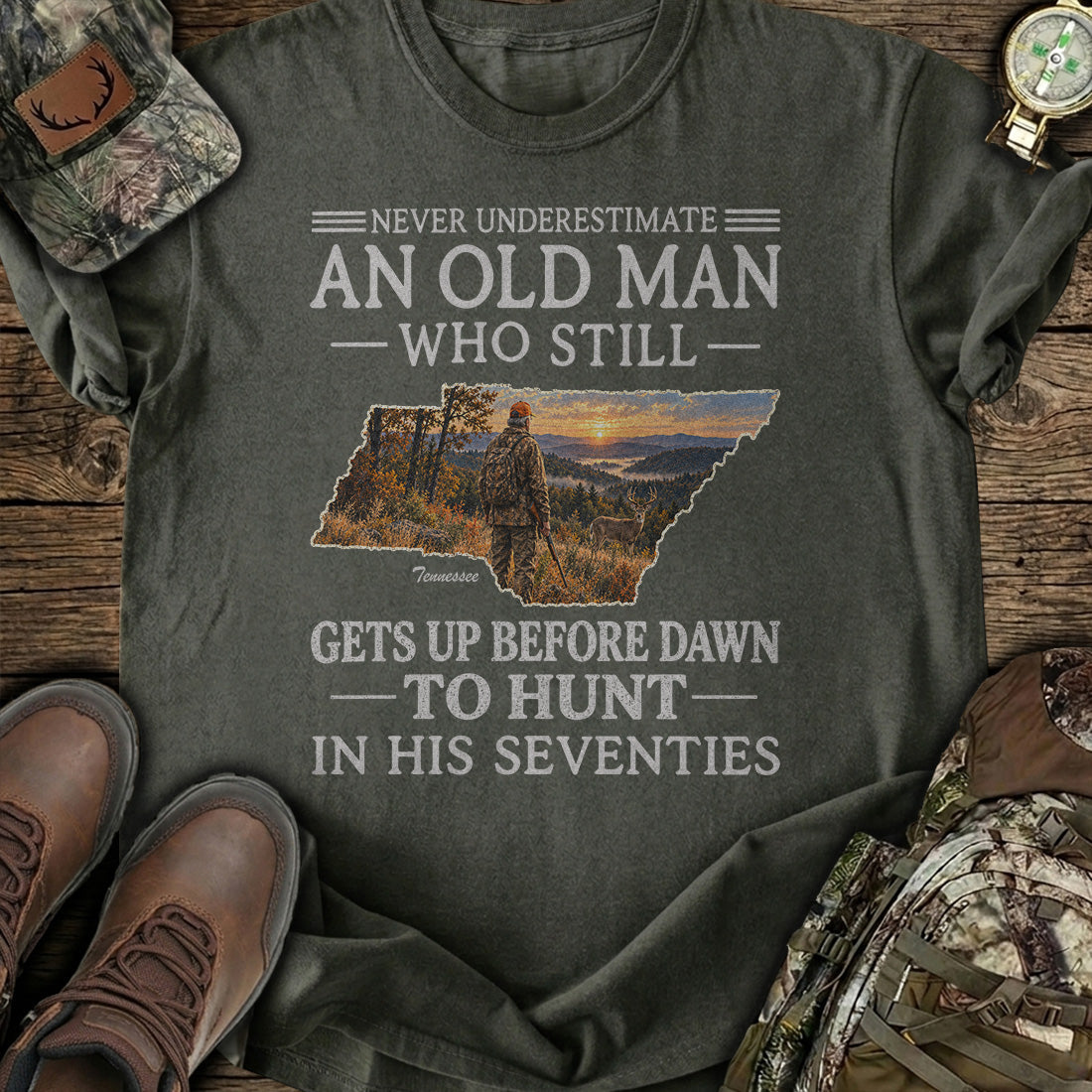 Tennessee Dawn Hunt T-Shirt product image 5