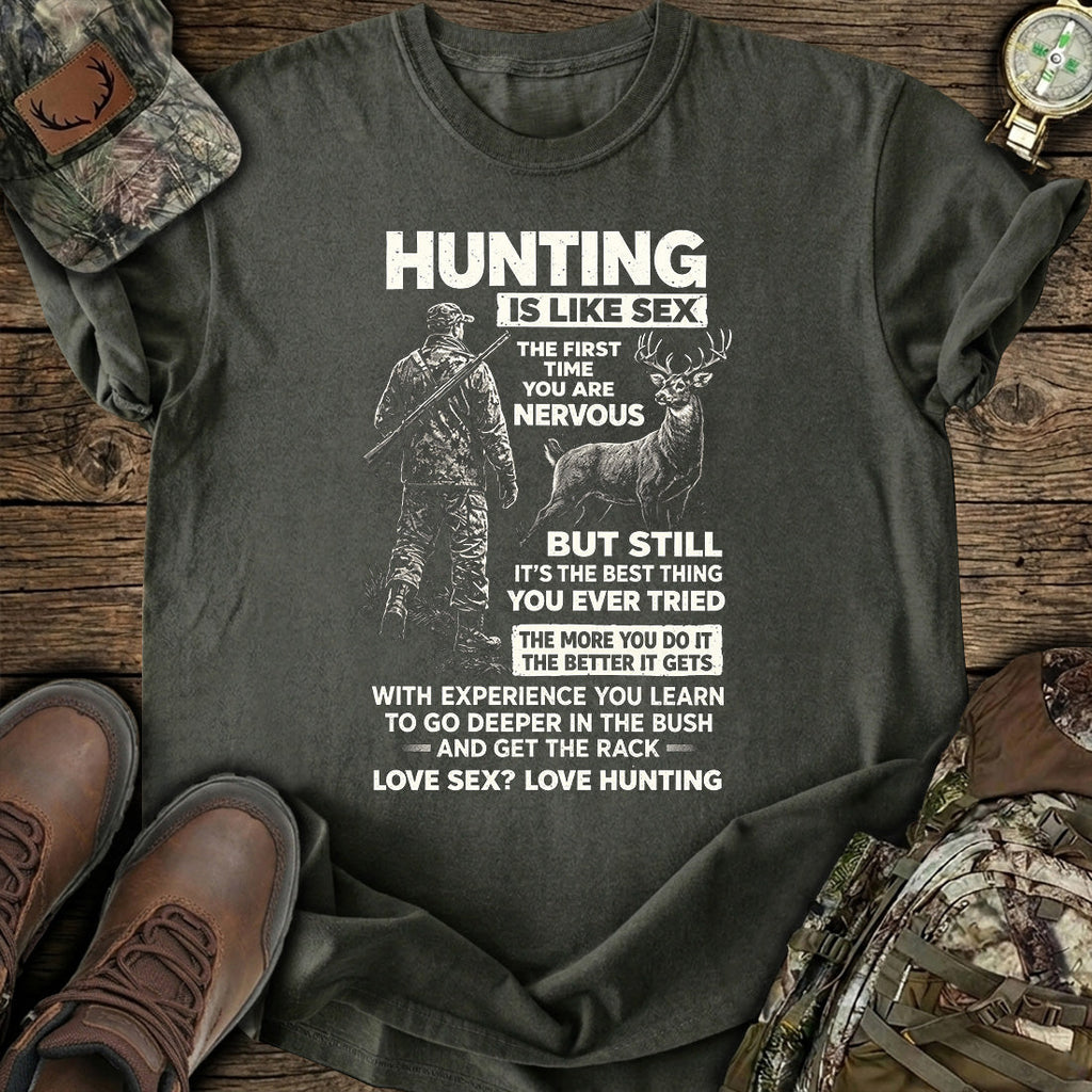 Funny Hunting Quote Deer T-Shirt product image 3