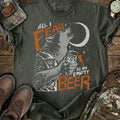 Moonlit Wolf Beer T-Shirt product image 1