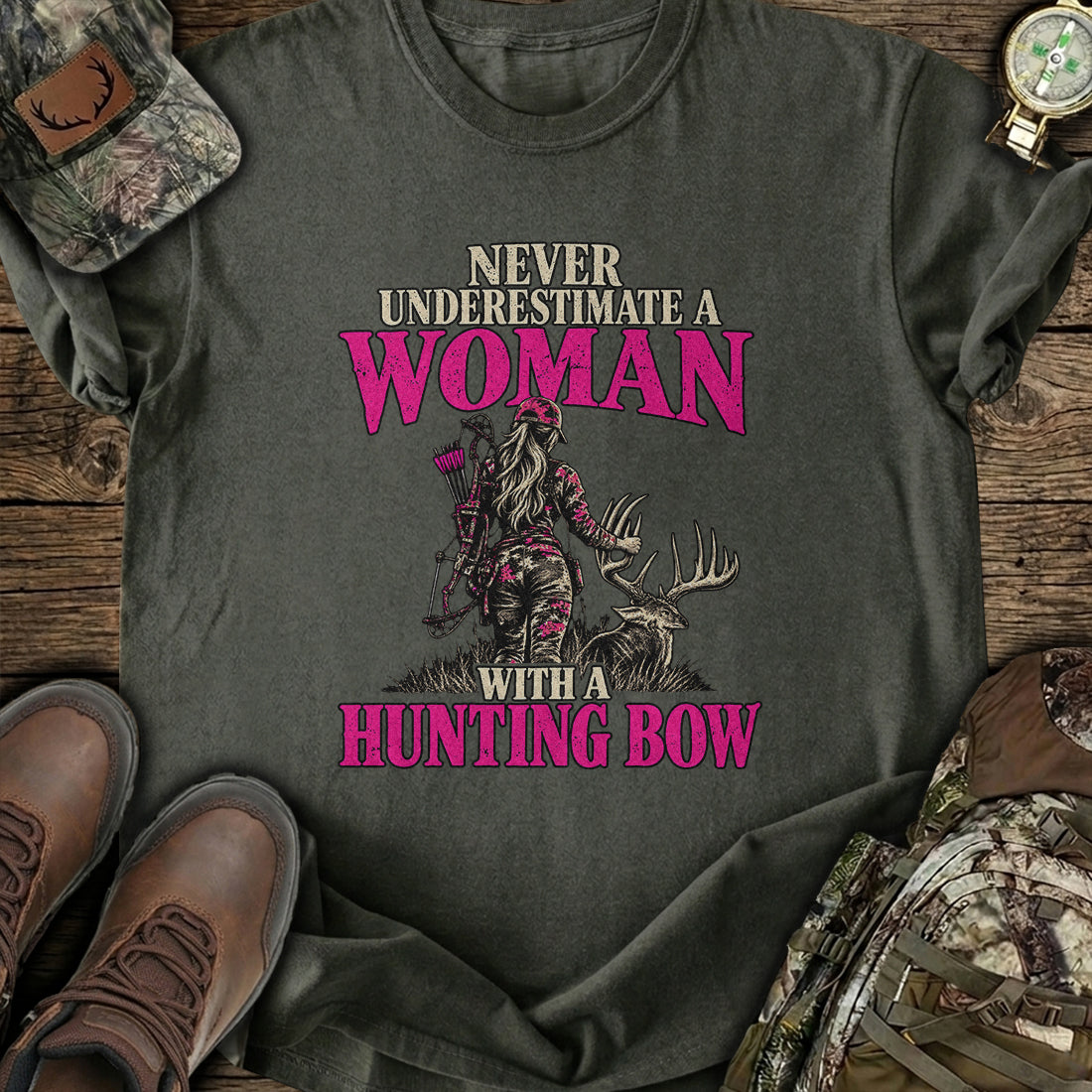 Fearless Bow Huntress T-Shirt product image 4