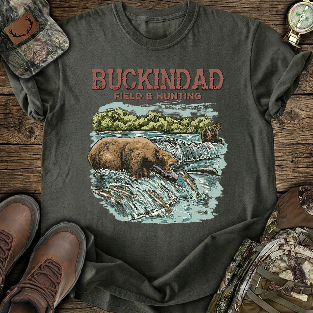 Bear Fishing Hunting T-Shirt product image 7