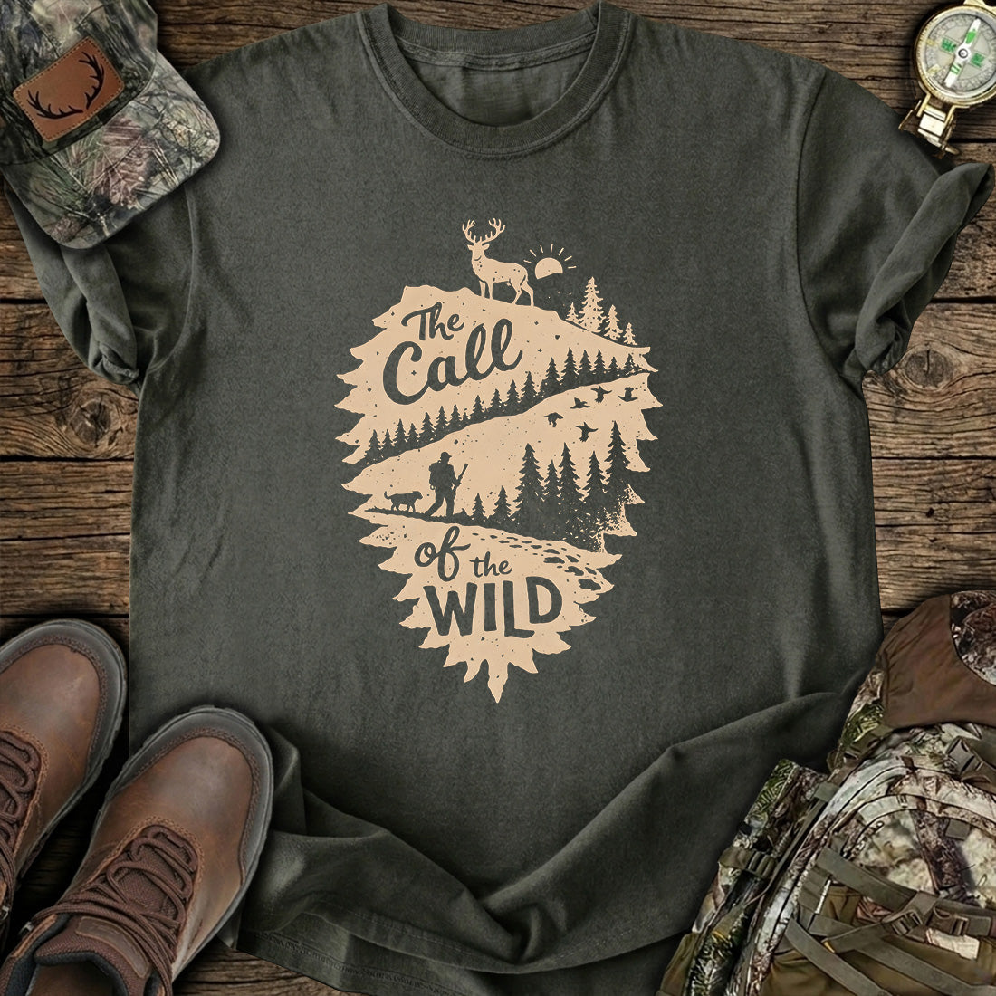 The Call Of Wild Hunting T-Shirt product image 4