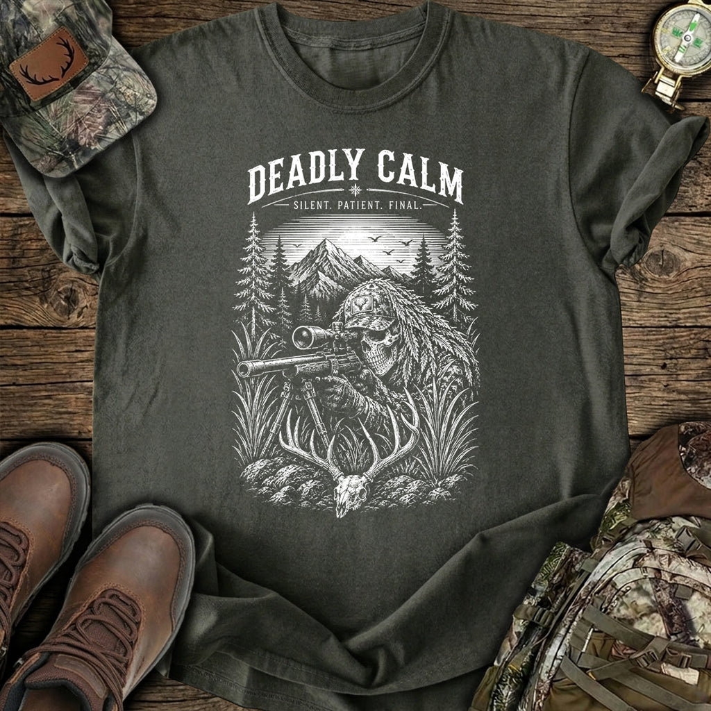Hunting Sniper Skull T-Shirt product image 6